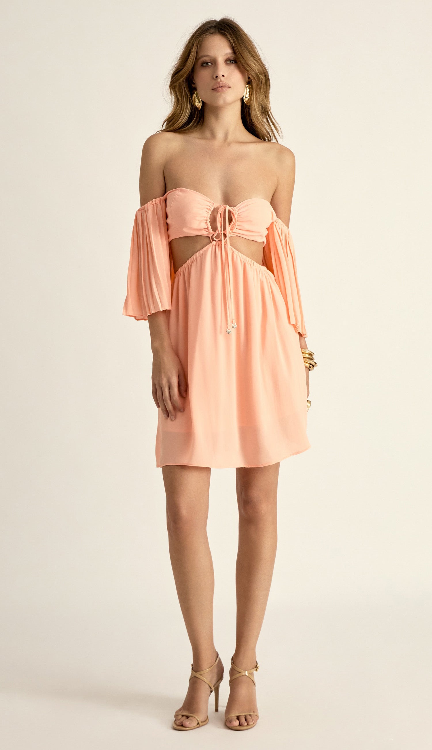 Vestido Aline Pêssego