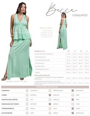 Conjunto Becca Verde