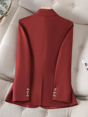 Blazer Feminino Alfaiataria Acinturado