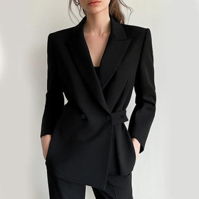 Blazer Feminino Alfaiataria Preto