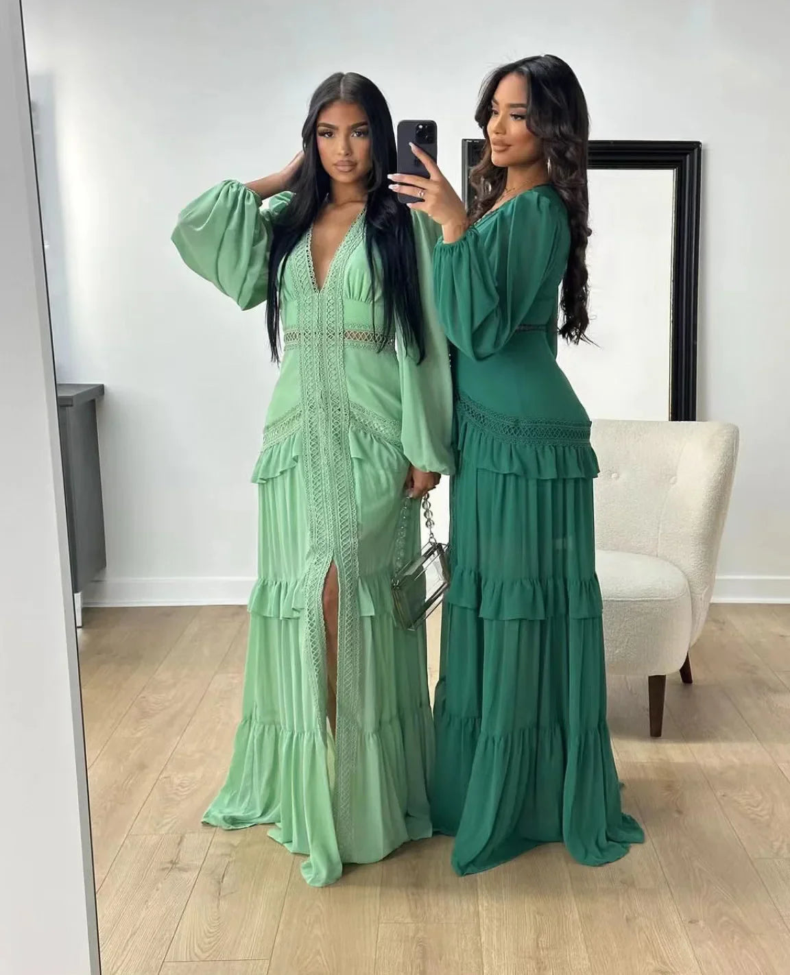 Vestido Boho Chic longo