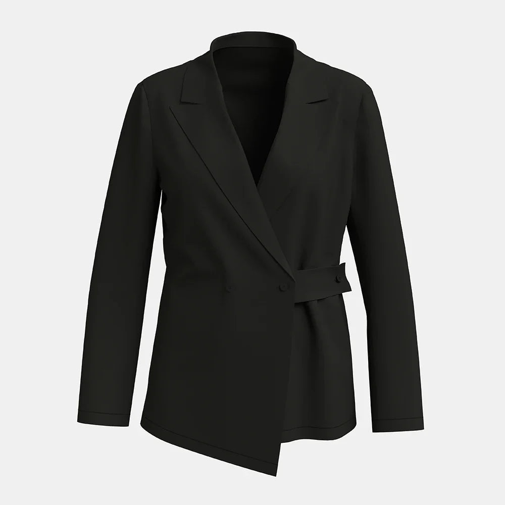 Blazer Feminino Alfaiataria Preto