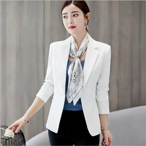 Blazer Feminino Slim  Manga Longa