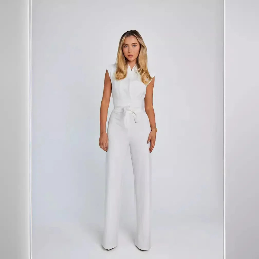 Macacão Feminino Sem alça Perna Longa