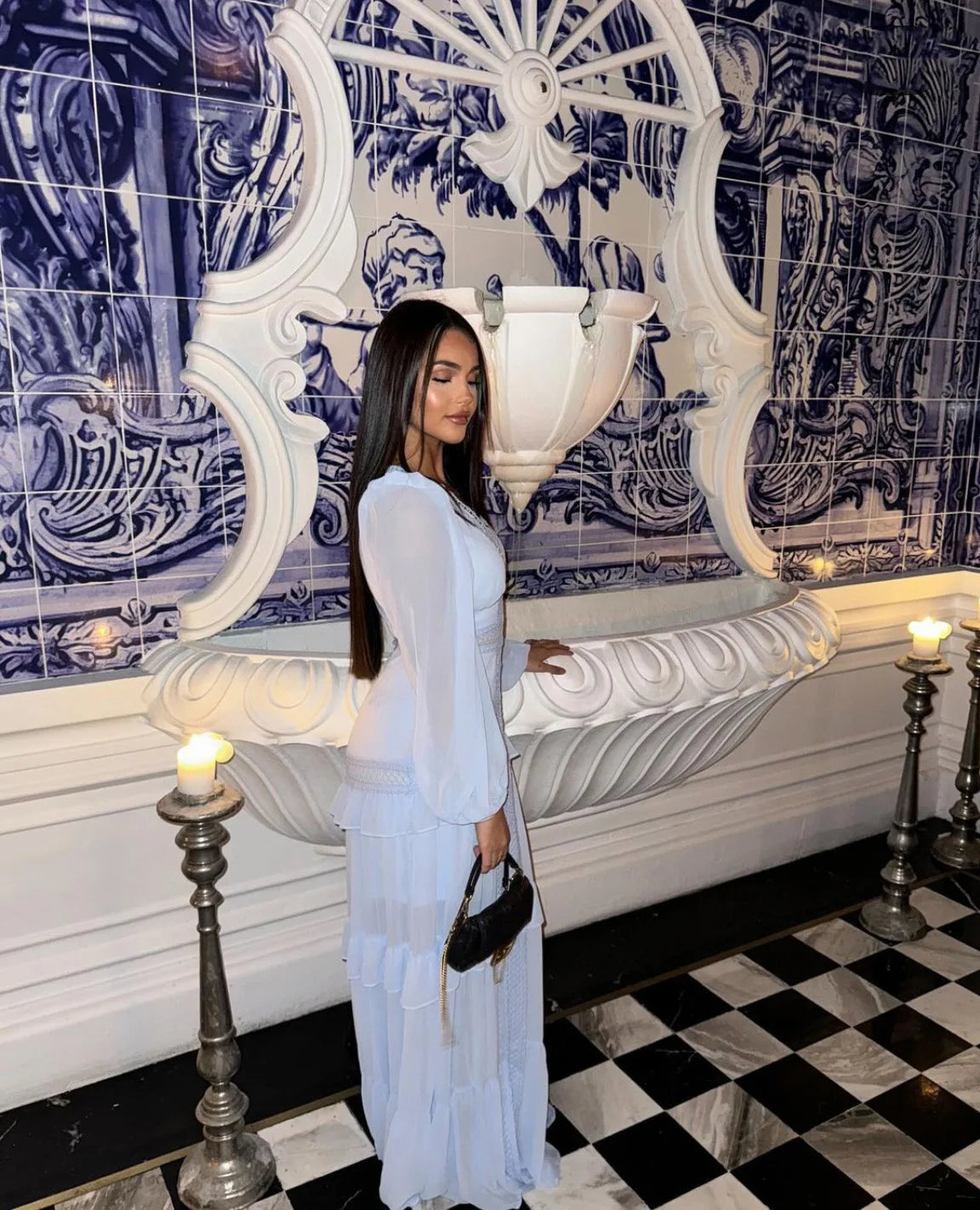 Vestido Boho Chic longo