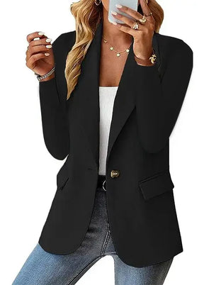 blazer feminino alfaiataria Elegance - Oferta Única