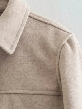 Jaqueta Cropped Feminina