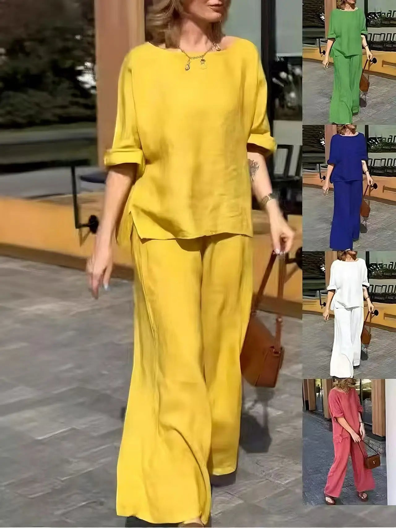 Conjunto Feminino de Linho