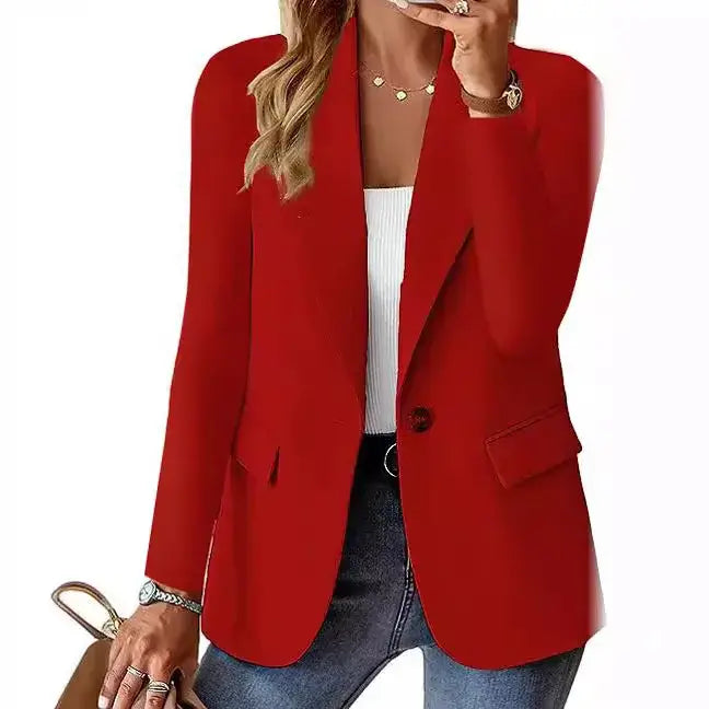 blazer feminino alfaiataria Elegance - Oferta Única