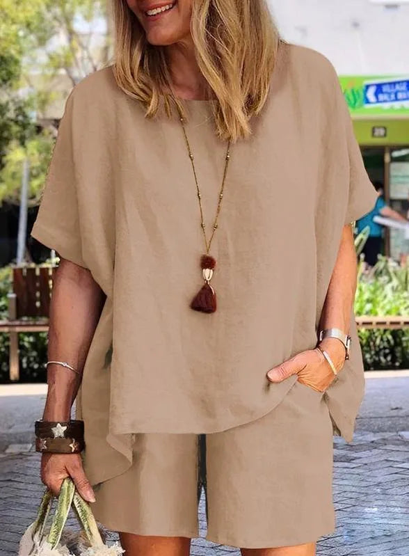 Conjunto Camisa manga curta e Shorts