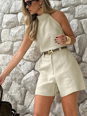 Conjunto Blusa e Short Feminino