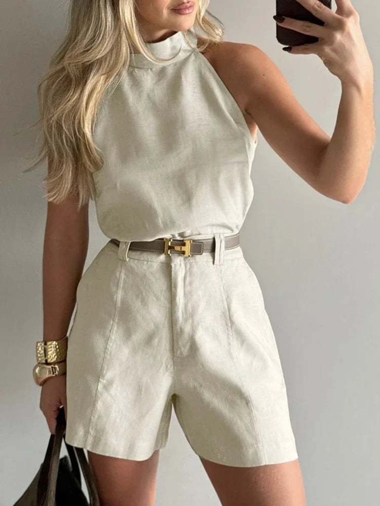 Conjunto Blusa e Short Feminino