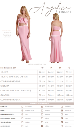 Conjunto Angélica Caramelo