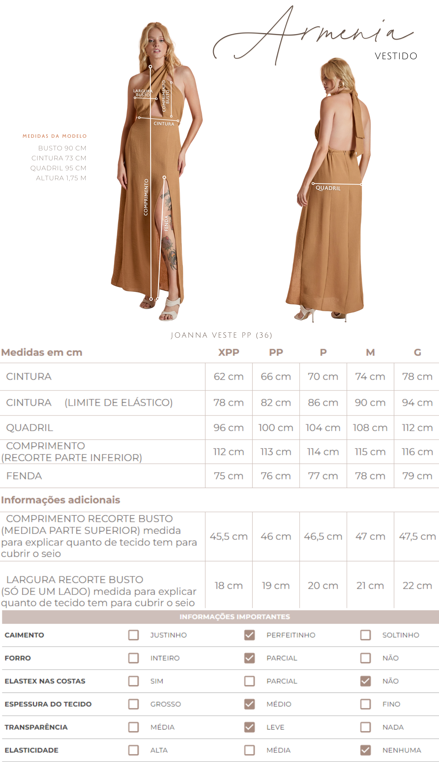 Vestido Armenia Azul