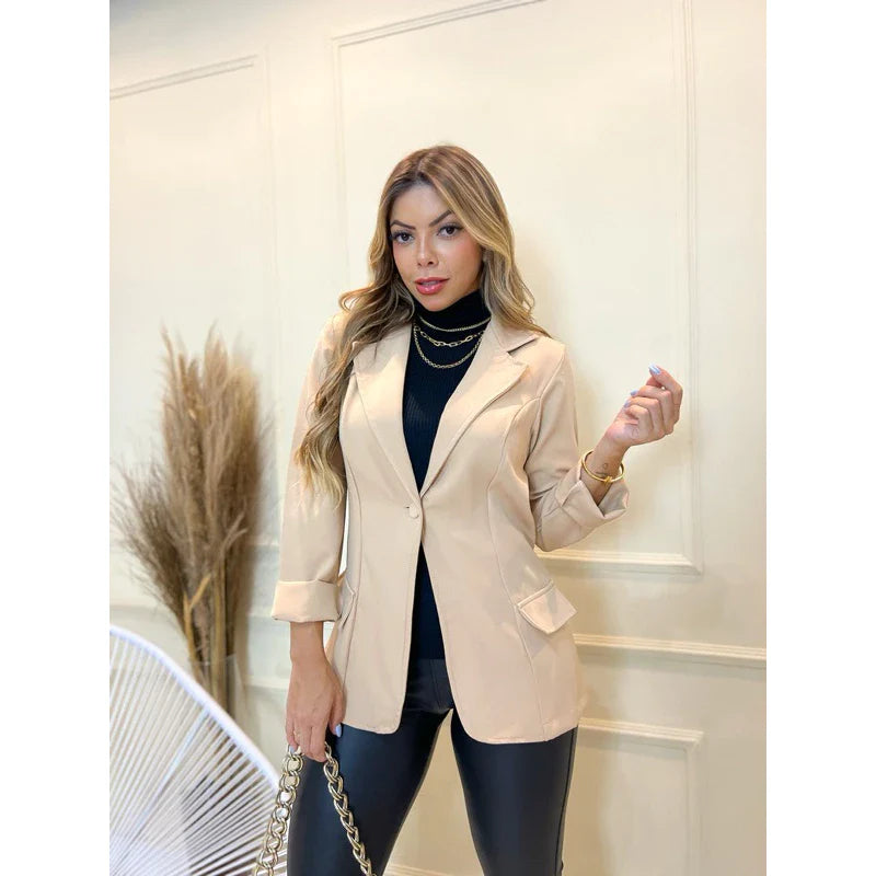 Blazer Alongado Feminino