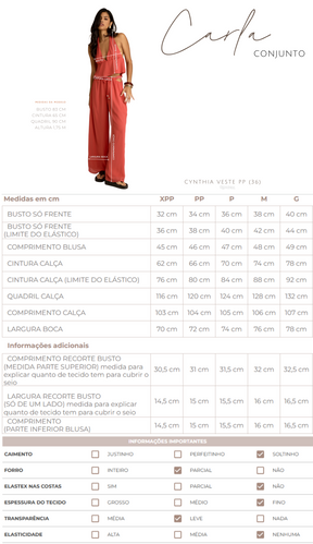 Conjunto Carla Cereja