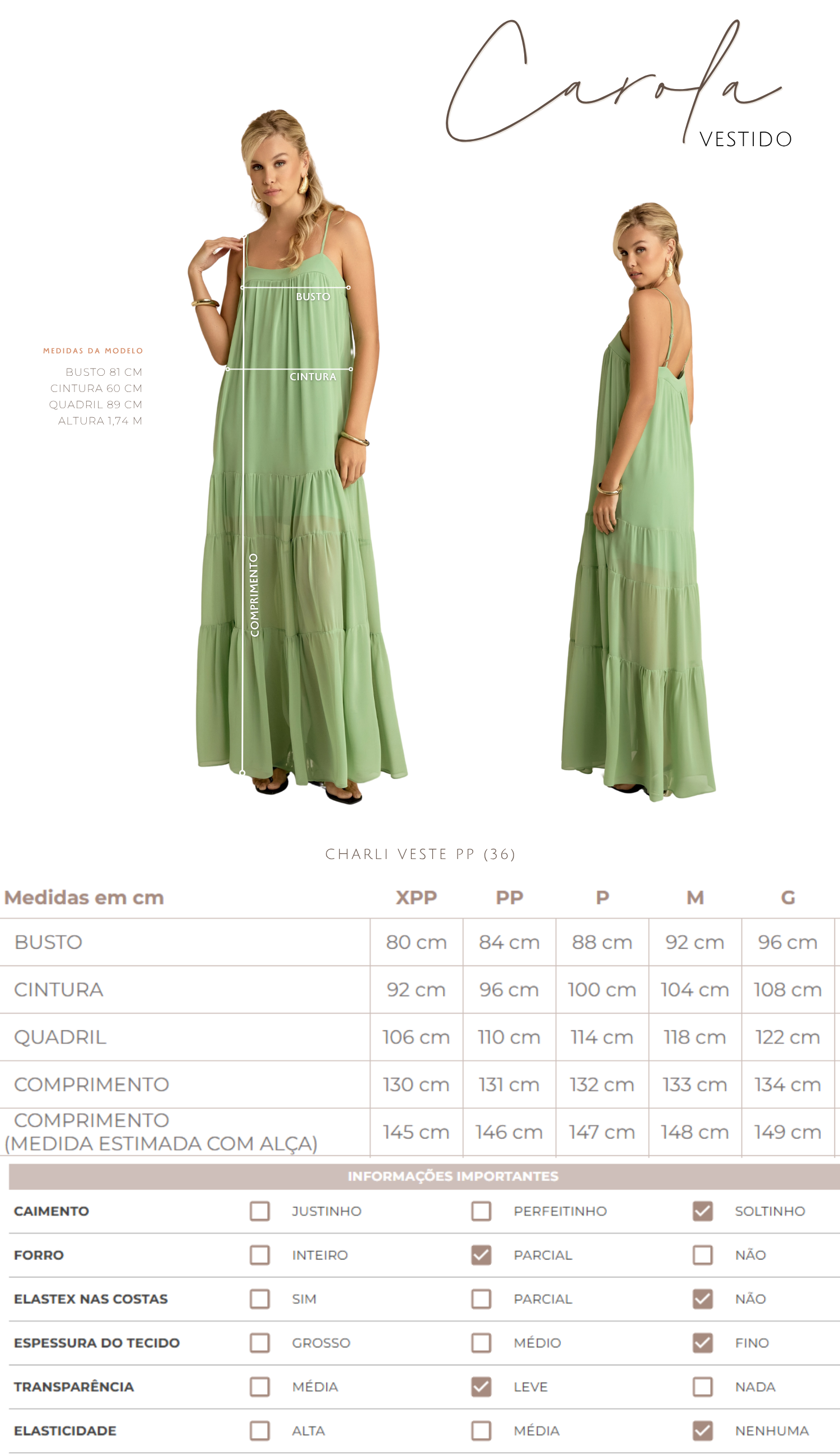 Vestido Carola Rosê