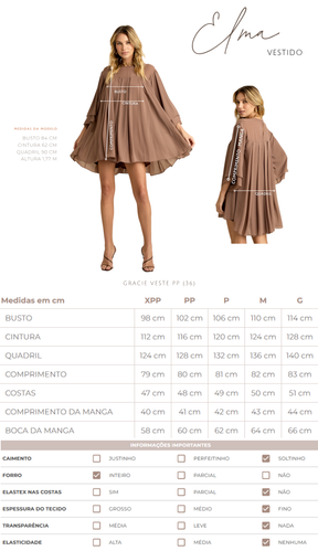 Vestido Elma Framboesa