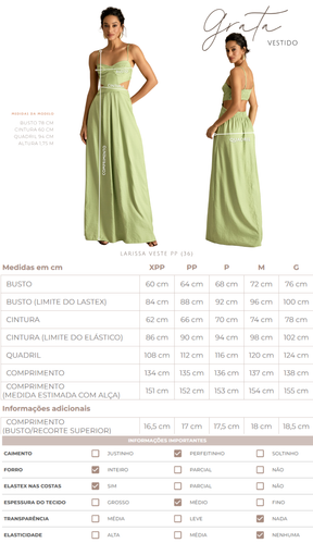 Vestido Grata Verde
