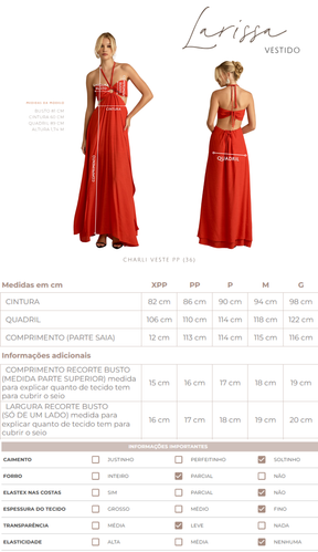 Vestido Larissa Acqua