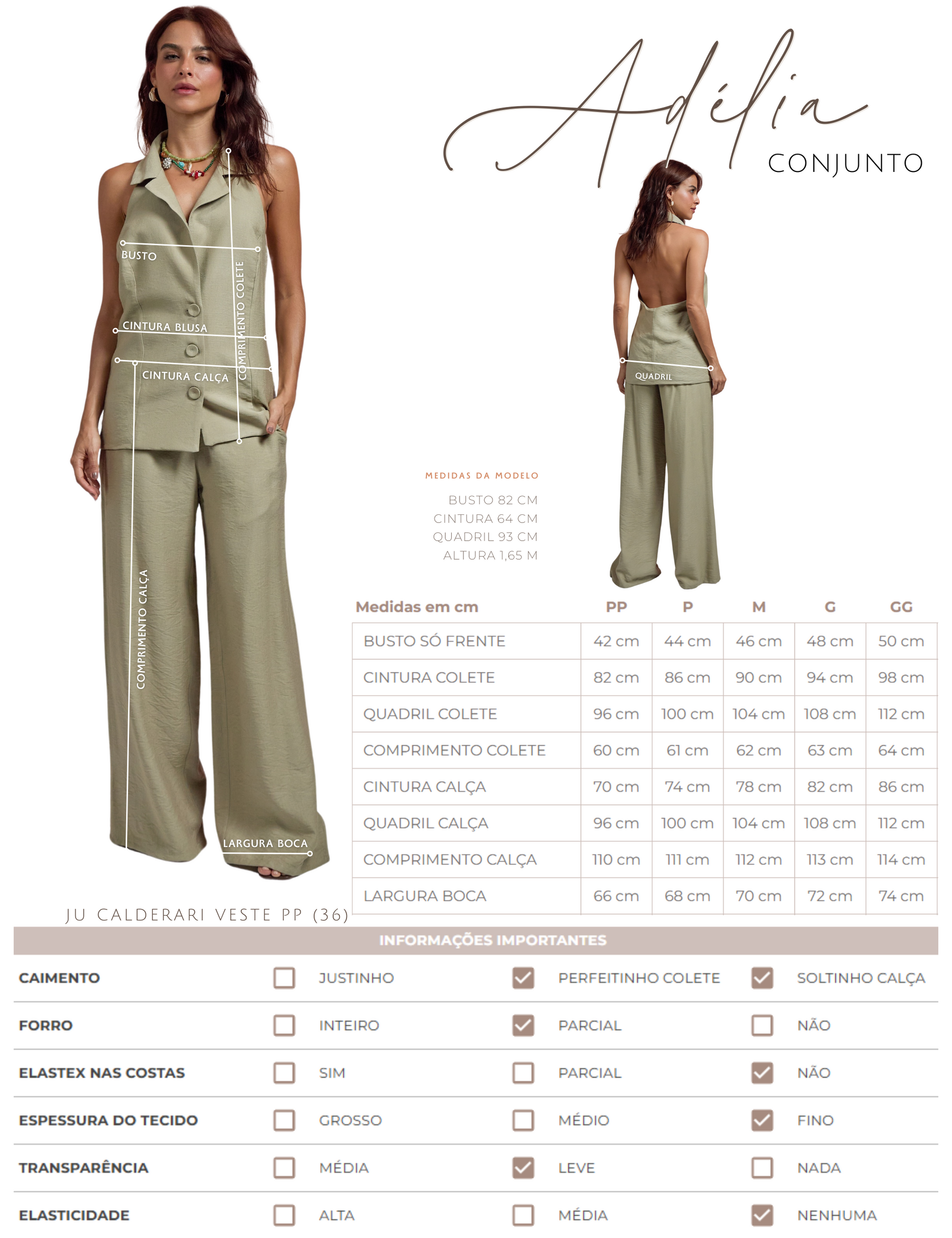 Conjunto Adélia Citrus