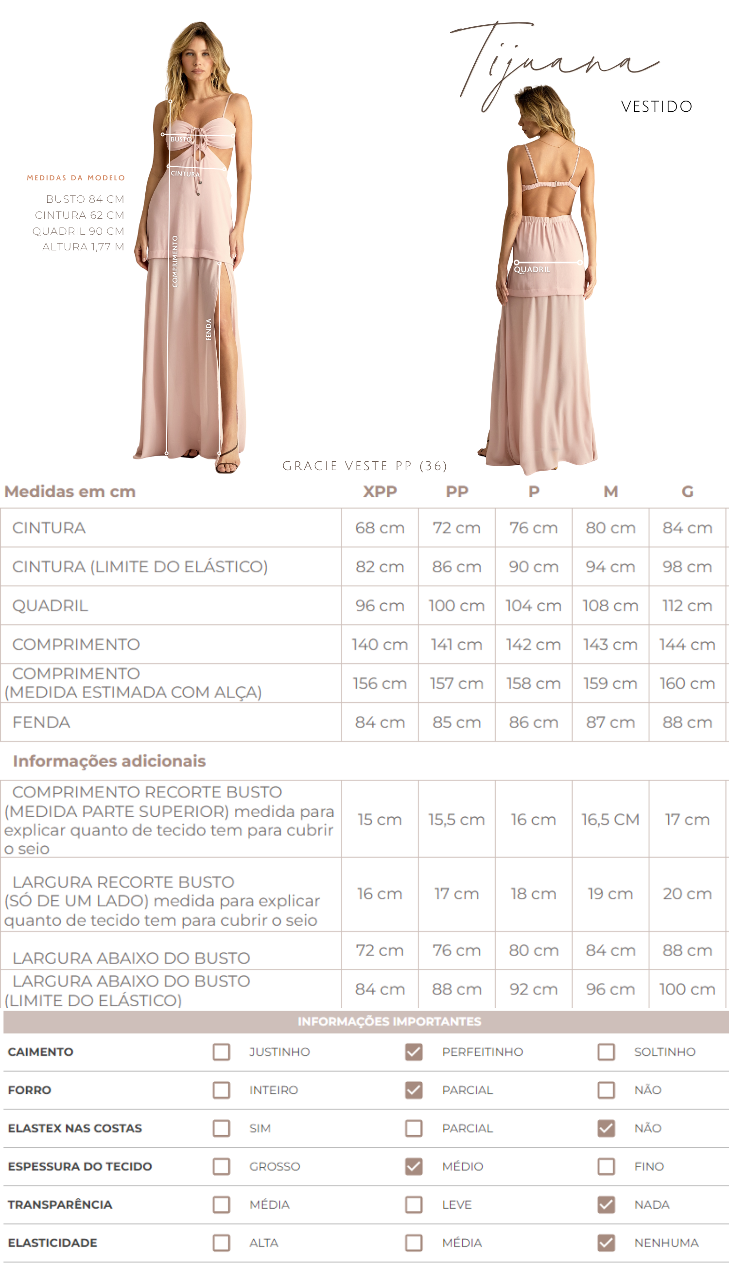 Vestido Tijuana Preto